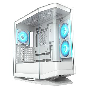 Gabinete Cougar FV270 RGB  - Branco