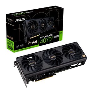 Placa de Video Asus GeForce RTX 4070 TI Super ProArt OC, 16GB, GDDR6X, 256-bits