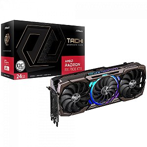 Placa De Vídeo AsRock AMD Radeon RX 7900 XTX Taichi OC , 24GB, GDDR6, FSR, Ray Tracing