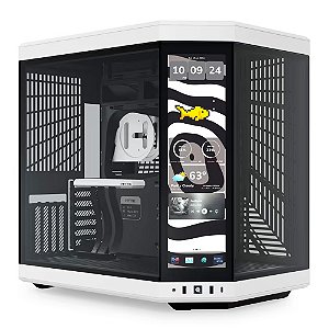 Gabinete HYTE Y70 touch infinite Modern Aesthetic Case PANDA - Black White