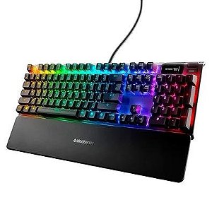 Teclado Mecânico Gamer Steelseries Apex PRO, RGB, Switch OmniPoint, US