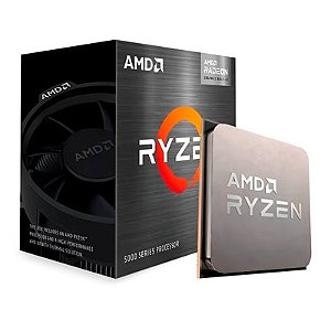 Processador AMD Ryzen 5 5500 3.6GHz (4.2GHz Turbo), 6-Cores 12-Threads, Cooler Wraith Stealth, AM4, Sem Vídeo Integrado, 100-100000457BOX