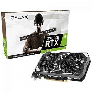 Placa de Vídeo Galax NVIDIA GeForce RTX 3050 EX, 6GB, GDDR6, DLSS, Ray Tracing