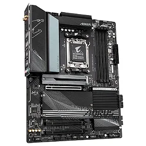 Placa-Mãe Gigabyte X670 Aorus Elite AX, AMD AM5, ATX, DDR5, LED RGB, Bluetooth, Wi-Fi 6E, Preto - X670 Aorus ELITE AX **** PRODUTO SEMI NOVO ****