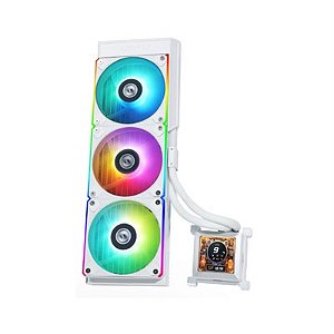 Water Cooler 360mm Lian Li Hydroshift Lcd 360r, Display Lcd, White
