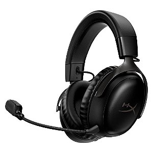 Headset Gamer Sem Fio HyperX Cloud III, Drive 53mm, Wireless, Multi Plataforma, Preto