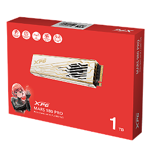 SSD Nvme 1TB Xpg Mars 980 Pro, M.2 2280, PCie Gen 5x4, Leit 14000mb/s, Grav 13000mb/s - Smar-980p-1tci