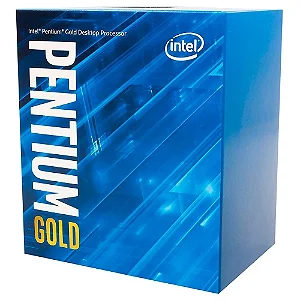 Processador Intel Pentium Gold G6400 Processor, 4.00 GHz, Cache 4MB, Dual Core, 4 Threads, LGA1200 - BX80701G6400