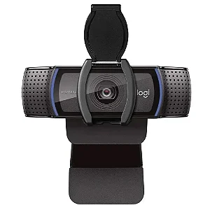 Webcam Logitech C920e, Full HD, 1080p, USB, Business, Com Microfone Estéreo, Obturador de Privacidade - 960-001360