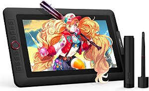 Mesa Digitalizadora XPPen Artist 13.3 Pro com tela, totalmente laminado, com suporte ajustável e 8 teclas de atalho - ‎Artist13.3 Pro