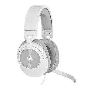 Headset Gamer Corsair HS55 Surround, Drivers de 50mm, 3.5mm, Branco, CA-9011266-NA