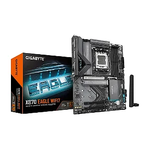 Placa Mãe Gigabyte X870 Eagle Wifi7, Amd Am5, Atx, Bluetooth, Ddr5 - X870 Eagle Wifi7