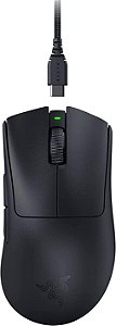 Mouse Gamer Razer DeathAdder V3 Pro Ergonomic Wireless - RZ0104630100