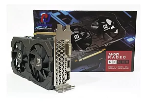 Placa de video AMD Radeon™ RX 580 8G 4K 256bits - RX580-8GD5