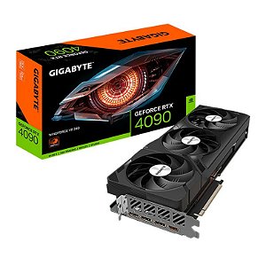 Placa de Video Gigabyte GeForce RTX 4090 Windforce V2, 24GB, GDDR6X, 384-bit, GV-N4090WF3V2-24GD *** PRODUTO SEMI NOVO ***