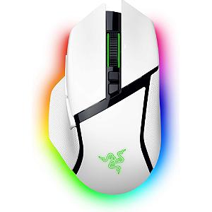 Mouse Sem Fio Gamer Razer Basilisk V3 PRO 35K White Wireless Focus Pro 35K Gen-2 - RZ01-05240100-R3U1