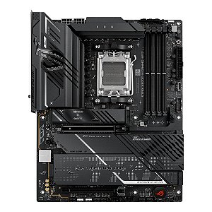 Placa Mãe ASUS ROG STRIX X870E-H GAMING WIFI7, AMD AM5, ATX, DDR5, Wi-fi 7, Bluetooth, Preto - 90MB1M90-M0EAY0