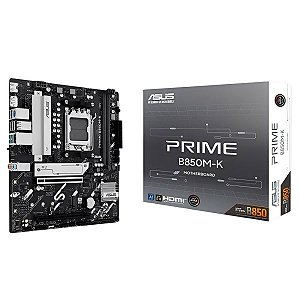 Placa-mãe Asus Prime B850M-K AM5 DDR5 - B850M-K-AM5-DDR5