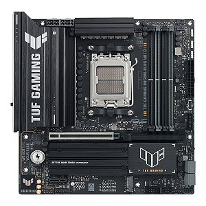 Placa Mãe ASUS TUF GAMING B850M-PLUS WIFI7, AMD AM5 , mATX, DDR5, Wi-fi 7, Bluetooth, Preto - 90MB1MU0-M0EAY0