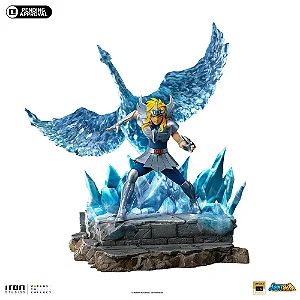 Figure Action Hyoga de Cisne Deluxe - Os Cavaleiros do Zodíaco - Art Scale 1/10 - Iron Studios