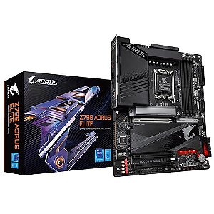 Placa Mãe Gigabyte Z790 Aorus Elite Intel Lga 1700 Atx Ddr5 - **** PRODUTO SEMINOVO ****