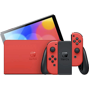 Console Nintendo Switch Oled Red Mario - Edição especial