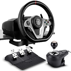 Kit Racing Kalkan G500 ProRacing Force Feedback Volante, Pedais e Câmbio - KLK00032 **** OPEN BOX *****