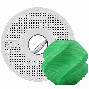 Filamento Bambu Lab para Impressora 3D PLA LITE - Verde - Com carretel reutilizável - 1,75mm - 1kg
