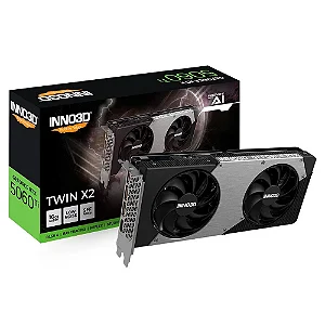 Placa de Vídeo Inno3d Geforce RTX 5060 Ti 16gb 128bits Gddr7 X2 Oc N506t2-16d7x-191073n