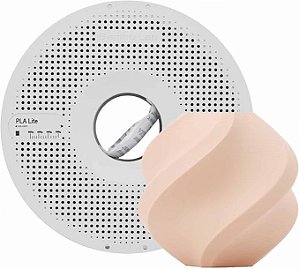 Filamento Bambu Lab para Impressora 3D PLA LITE - Matte Beige - Com carretel reutilizável - 1,75mm - 1kg