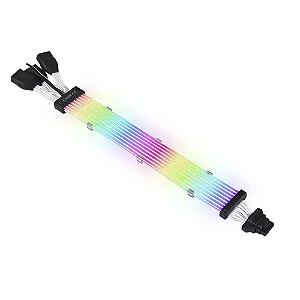 Cabo Extensor Lian Li Strimer Plus V2, VGA, RGB - Pw168-8pv2