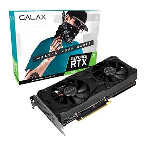 Placa de Video Galax Geforce RTX 3060 1-Click OC, 8GB, GDDR6, 128-Bit - 36NSL8MD6OCC **** PRODUTO SEM CAIXA ****
