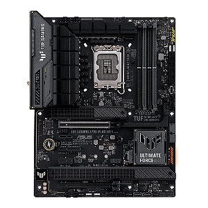 Placa-Mãe ASUS Tuf Gaming Z790-Plus, Intel, ATX, DDR5, RGB, Wi-Fi, Bluetooth, Preto - 90MB1D80-M1EAY0 **** PRODUTO SEM CAIXA ****