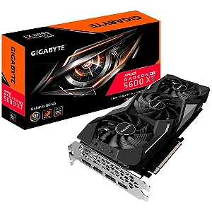 Placa de Vídeo Gigabyte AMD Radeon RX 5600 XT Windforce OC 6G, 6GB, GDDR6, (rev 1.0) - GV-R56XTWF2OC-6GD **** SEMI NOVO ***