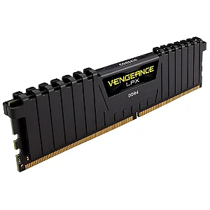Memória Corsair Vengeance LPX 16GB 3200Mhz DDR4 C16 Black - CMK32GX4M2B3200C16