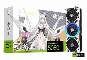 Placa de Vídeo Zotac Gaming Apocalypse OC 16GB GeForce RTX5080 GDDR7 - ZT-B50800C-10P