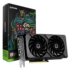 Placa De Video RTX 5060 PCyes 8GB Gddr7 - PvRTX5060b2f128