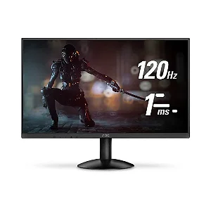 Monitor Gamer Aoc 21,5 Fhd 120hz Va 1ms Vga HDMI - 22b30hm23