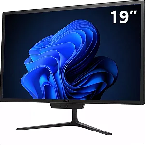 Computador All In One i5 19” Ssd 256GB 8G Ram Bluetooth e Wifi Preto ITAL K2