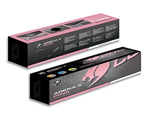 Mousepad gamer Cougar - Arena X Pink - Super Speed, Extra grande