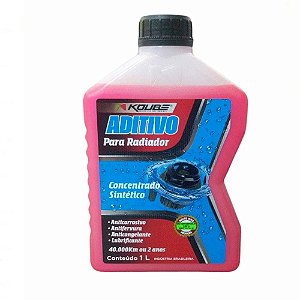 Aditivo para Radiador Concentrado Sintético Rosa 1L