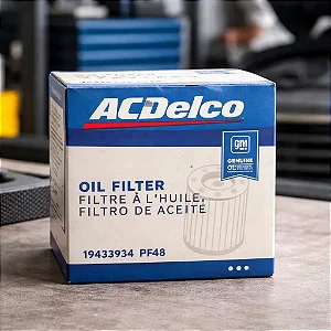 Filtro Óleo Acdelco 19433934 Pf48