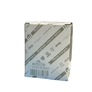 Filtro De Oleo Genuíno Fiat 4675 Para Motores Fire 1.0 E 1.4