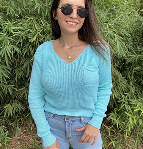 BLUSA TRICOT GABI ACQUA