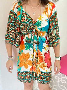 VESTIDINHO SELVA POP OFF WHITE (ÚLTIMA PEÇA)