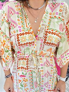 VESTIDO MIDI AMPLO JARDIM