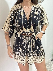 MACAQUINHO BOHO PRETO