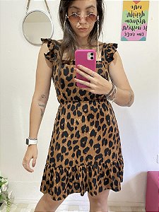 VESTIDINHO BÁSICO ONÇA