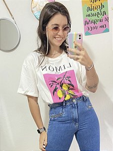 T-Shirt algodão Limon