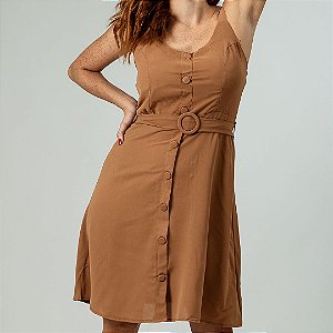 VESTIDO BONECA BOTÕES (VESTE 36 A 40)